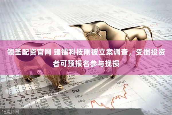 领圣配资官网 臻镭科技刚被立案调查，受损投资者可预报名参与挽损